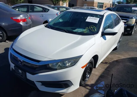 2016 Honda Civic Ex z USA, uszkodzony, nr VIN 2HGFC2F74GH566249